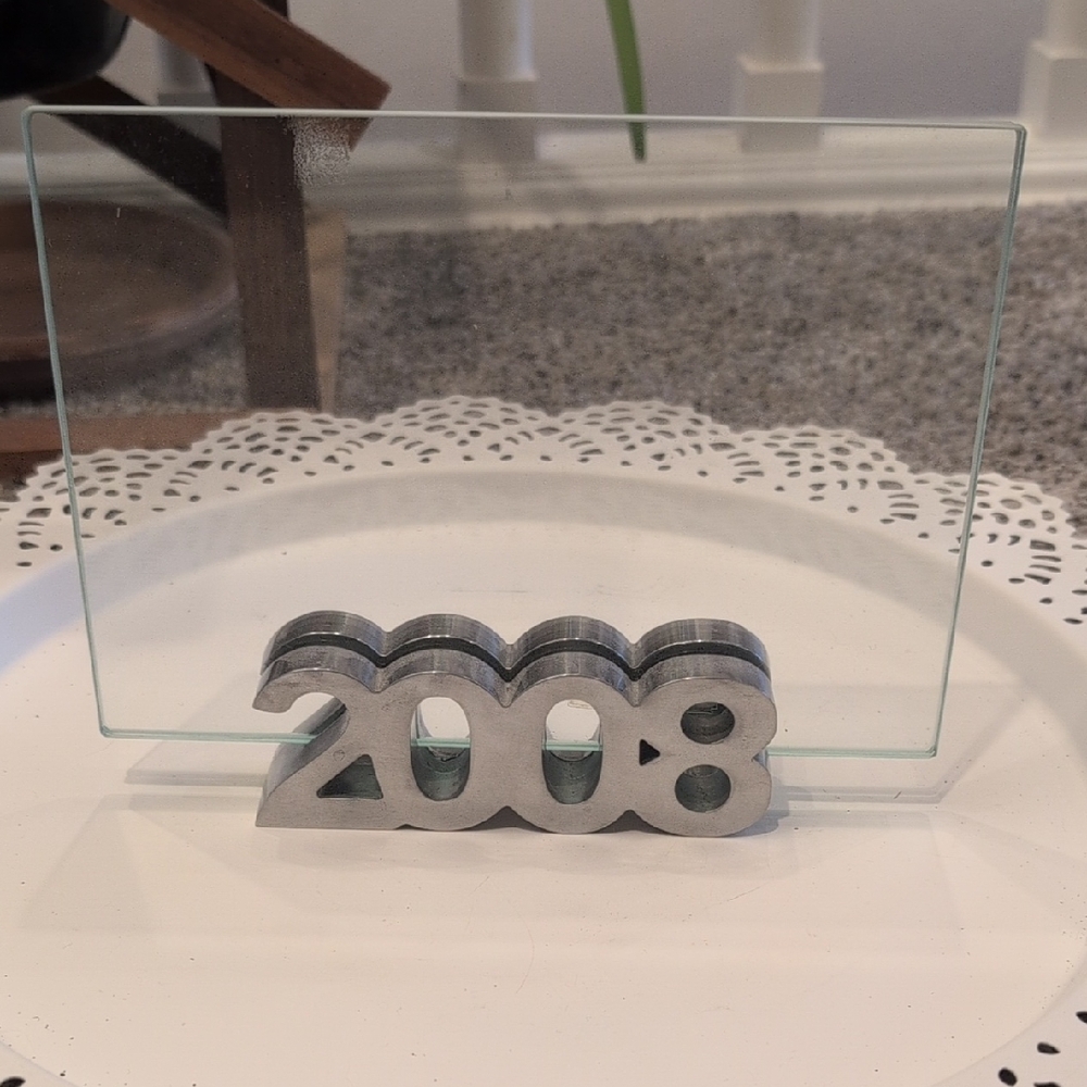 Silver 2008 Photo Frame